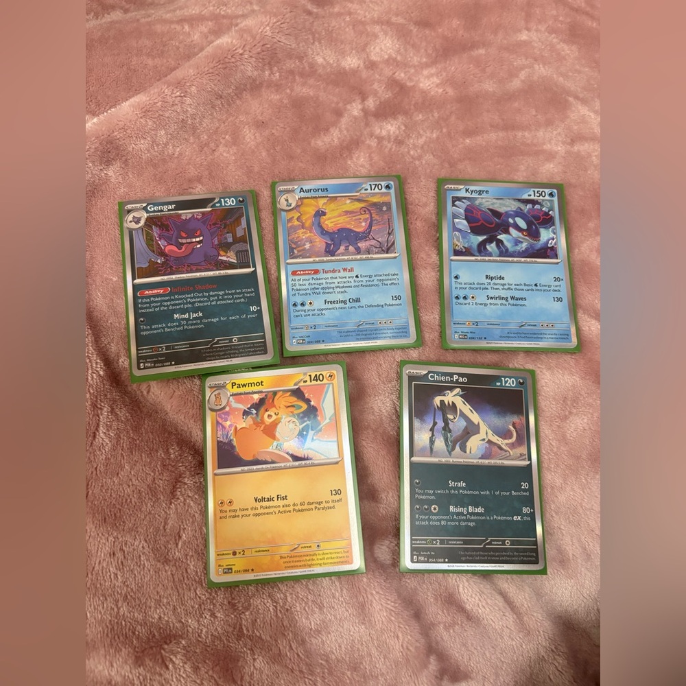 Pokemon holo cards